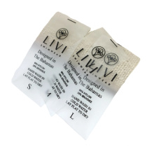 H575 Transparent label TPU Washing care label  for Swimwear label